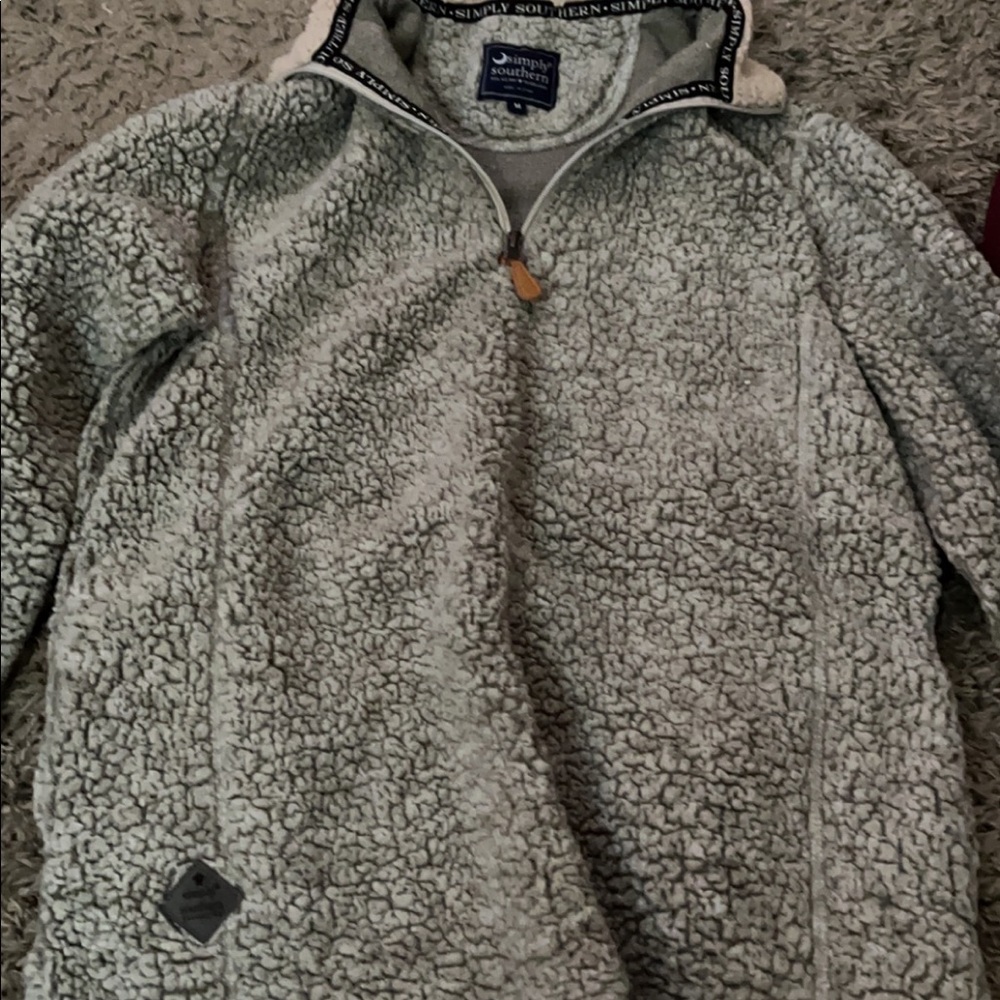 sherpa quarter zip